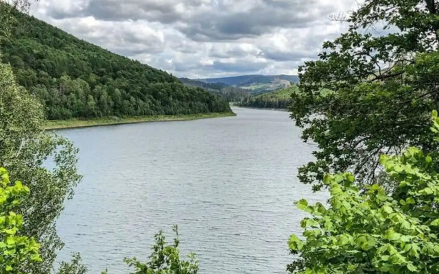 Panoramic View of Lake Harz