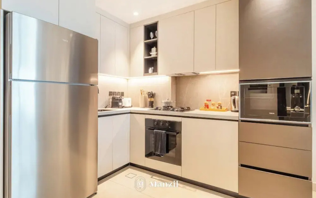 Manzil - 1BR in Arjan with City Views