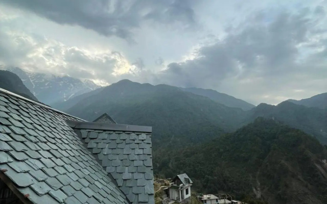 Mountain & River view by Snow Biscuit