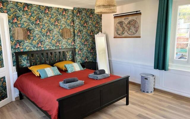 Homefleur - Maison 130m2 - 8 à 10 pers - Jardin