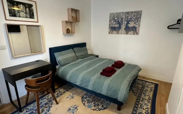 Cosy studio near Buttes Chaumont and Philharmonie