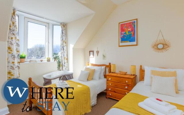Bright 2bed Apartment in Galashiels City Centre