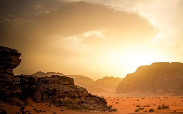 Wadi rum Desert Bedouin Life