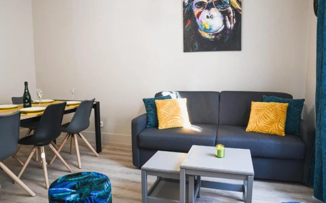 Monkey 2 SALLES DE BAIN hypercentre 6 pers