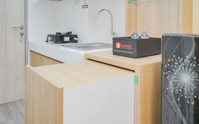 Fresh Studio Apartment at Akasa Pure Living BSD