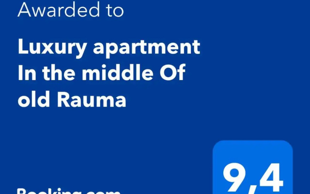 Luxury apartment In the middle Of old Rauma