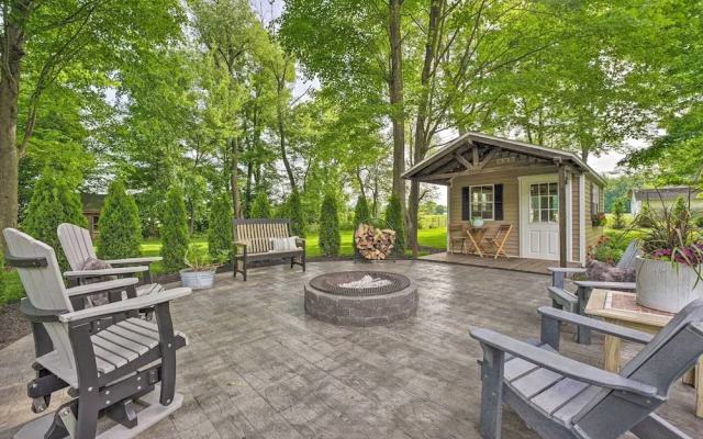 Shipshewana Guest House With Fire Pit!