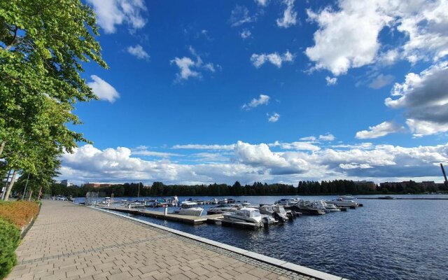 2ndhomes Tampere "Rooftop" Apartment - Ratina 7th Floor Apt with Amazing Lake View