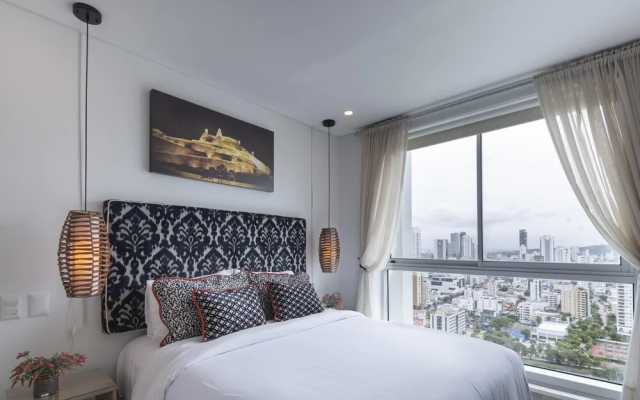 3BR Chic Oceanfront Apartment With Amazing City and Ocean Views - Apartment in Cartagena - Photo 5