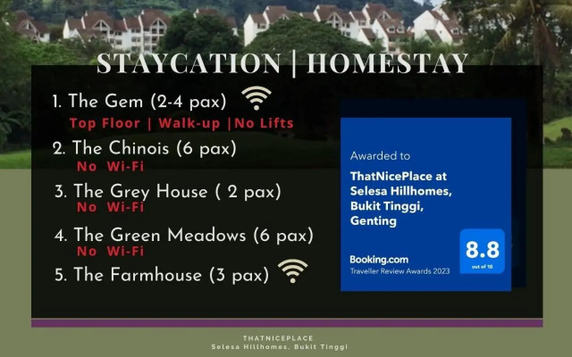 ThatNicePlace at Selesa Hillhomes, Bukit Tinggi, Genting