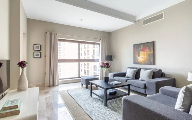 Luxury 2BR Apt Beach Club Full Sea View