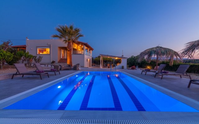 Vineyard Pool Villa Sea View Crete