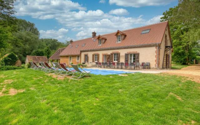 Crazy Villa Moulin du Vinet 28 - Heated pool - Basket - 2h Paris - 26p