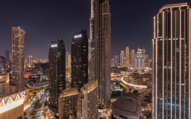 Lux 3BHK Burj Khalifa & fountain view