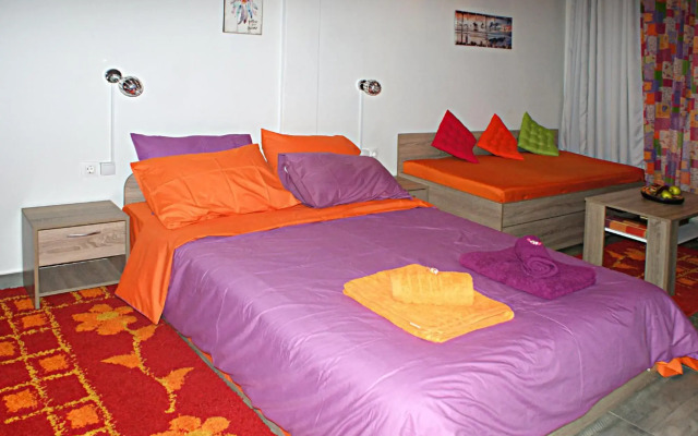 New sunny studio with Acropolis view balcony