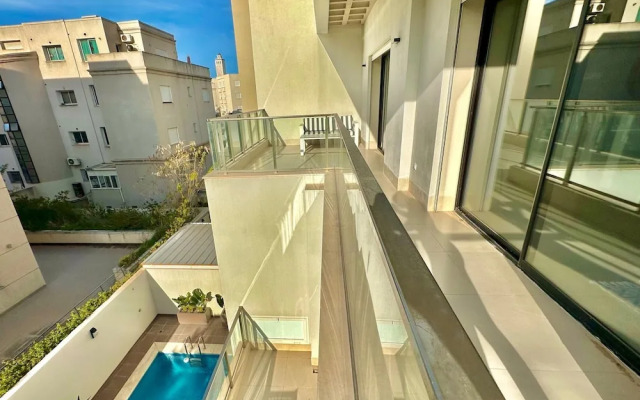 Le Superbe apt Neuf Central Jardins de Carthage