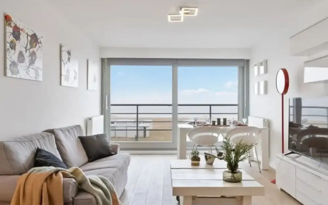 Apartment With Frontal sea View in Knokke