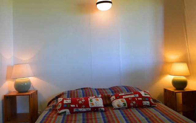 Chalet With Private Tennis Court in Humain