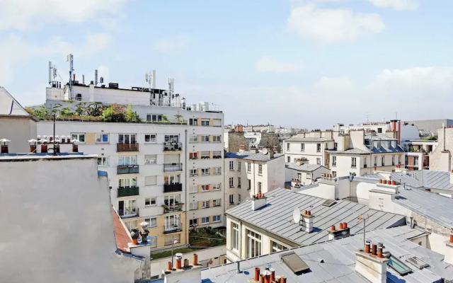 Modern 2bd/6p apt With A/C - Bastille /charonne