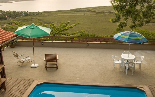 Casa com piscina e incrível vista