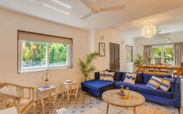 4BR Villa With Pool 10 Mins From Calangute Beach