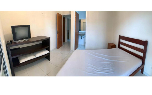 Apart Ubatuba c/ ar, churrasqueira, piscina