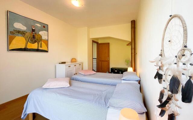 Scenic apartment in Belvedere Ostrense with private pool