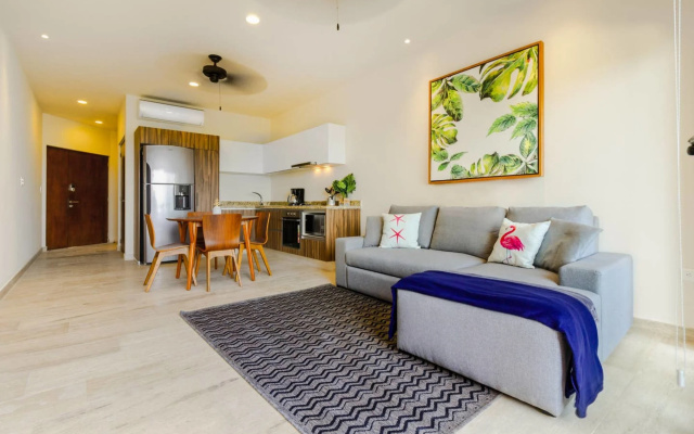 Brand New 1br, AC, Beach, Rooftop Pool