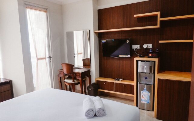 Studio at Menteng Park Apartment with City View