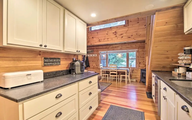 Pet-friendly Adirondack Cabin w/ On-site Lake