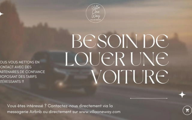 Villa Oneway avec piscine - 12 Pers