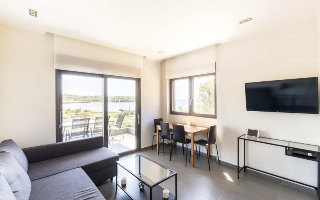 Cape Sea View Apartment at Sounio