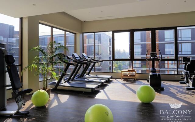 Balcony Courtyard Si Racha Hotel & Serviced Apartments