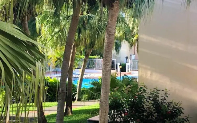 Apartment With one Bedroom in Sainte-anne, With Pool Access, Enclosed