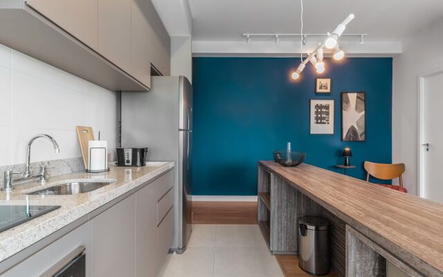 Apartamento completo com vista incrível | Vila Olímpia