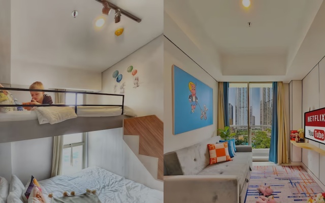 Homi By SanLiving - 1 BR - Direct Mall – Guest Rooms – Jakarta