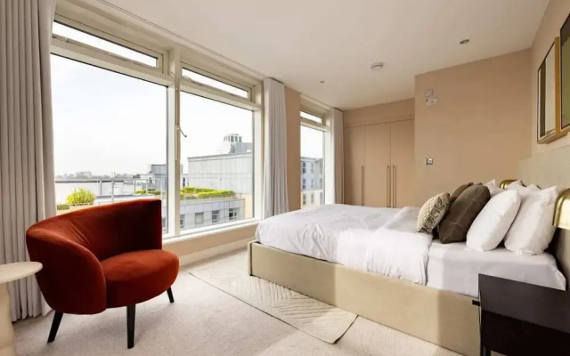 The Riverside Residence - 3bdr Flat With Balcony