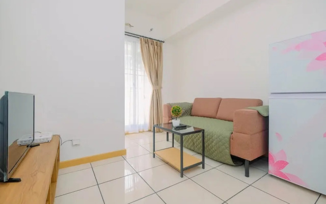 Simply Furnished And Comfy 2br Apartment @ M-Town Residences