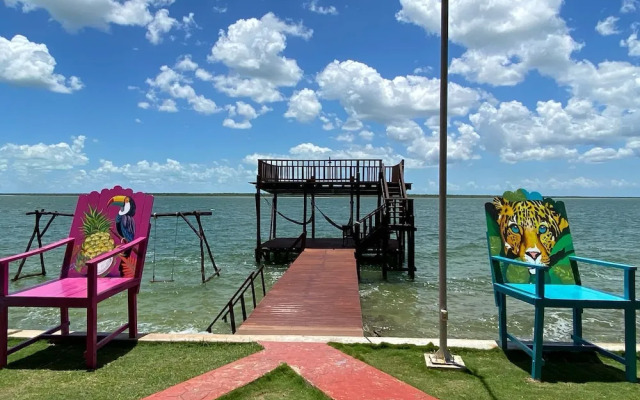 Coras Place Bacalar Lagoon Front