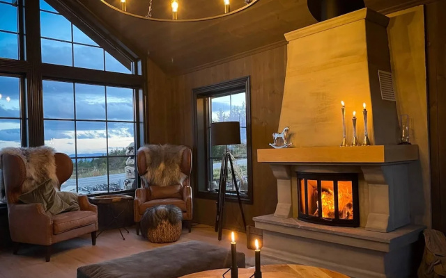Cabin With Jacuzzi on Lifjell