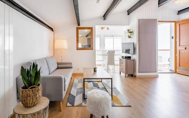 Appartement cosy Verduron vue mer panoramique