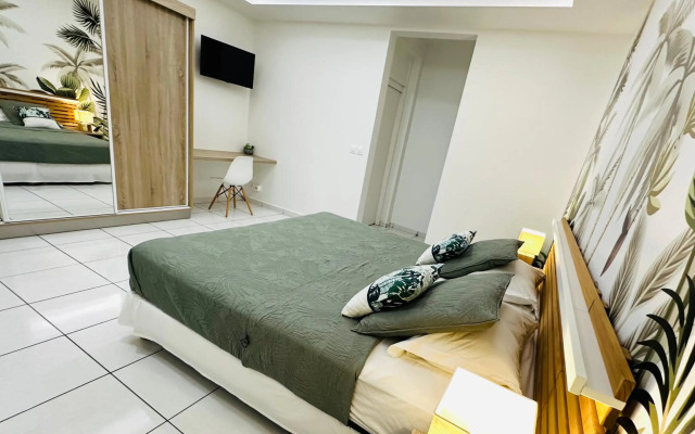 Villa Tropical Paradise avec piscine, 4 chambres