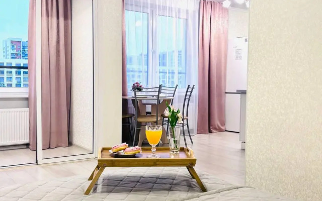 Апартаменты MoonRoom 72 на улице Газовиков 44