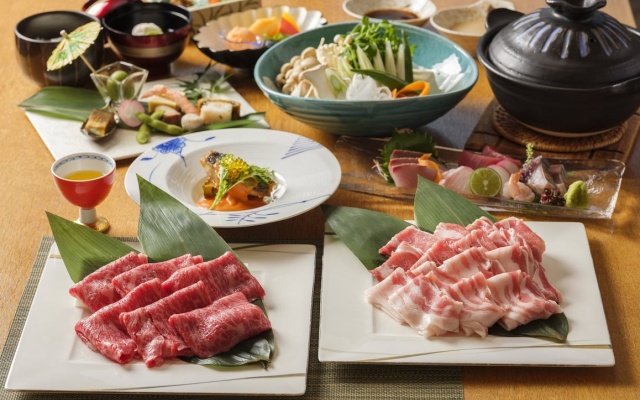 Onsensui Pool & Fufu Rotenburo no Hanareyado Yurian – Meal – Ibusuki
