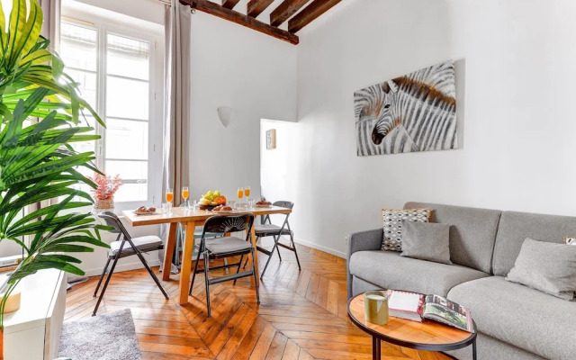 Modern 1BR For 4 By Centre Pompidou