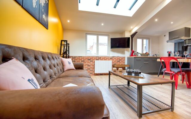 Appart Duplex design et ensoleillé