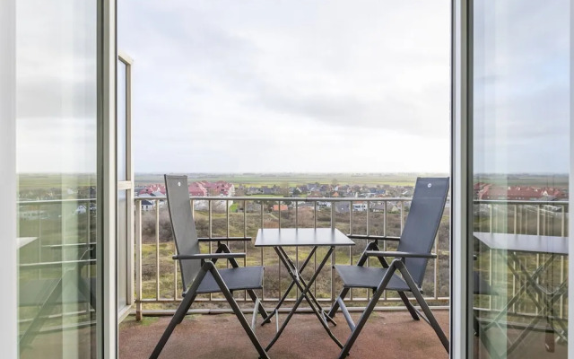 Apartment by Belgian Coast With Sea View