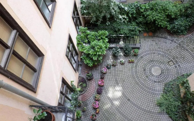 Park Danubes view central market Budapest