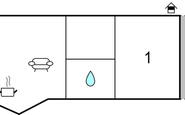 Awesome Home in Makarska With Wifi and 1 Bedrooms