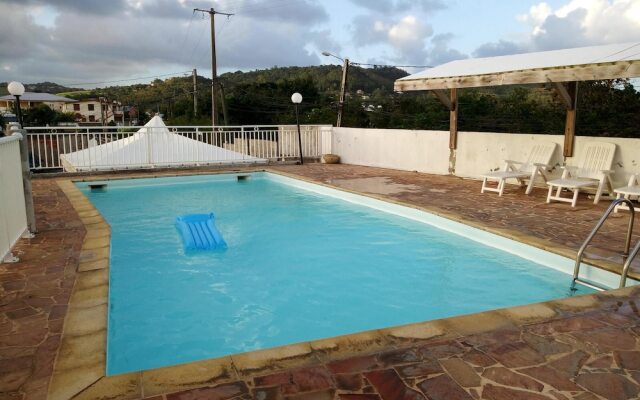 Apartment With 4 Bedrooms in Le Robert, With Wonderful sea View, Pool